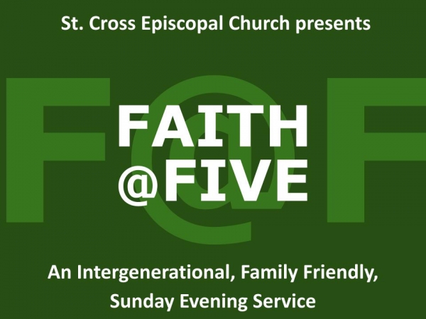 Faith@5 | April 14, 5pm