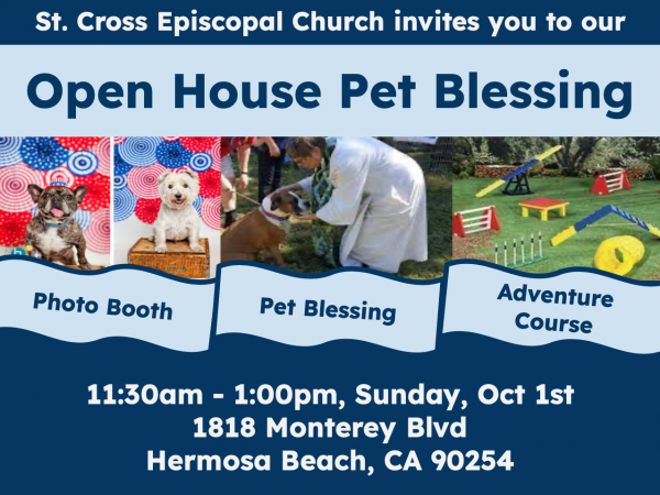 Pet Blessing Weekend